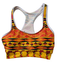 Charger l&#39;image dans la galerie, Ensemble sport motif africain, taille S, spandex/nylon stretch, anti transpiration
