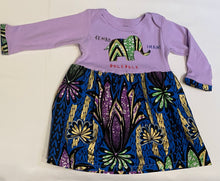 Charger l&#39;image dans la galerie, Robe body artisanale en wax, taille 2 ans
